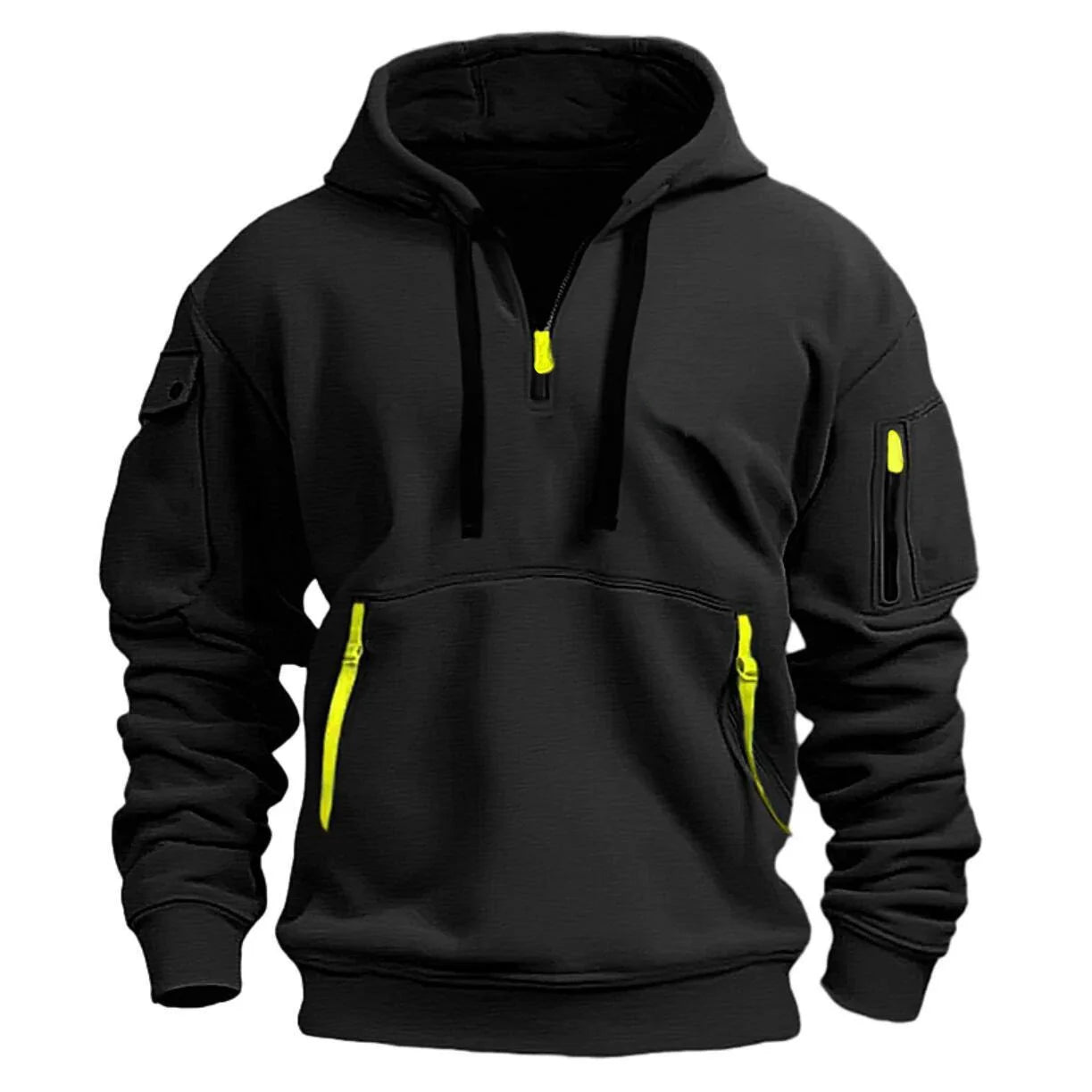2024 Multi-Pocket Fleece Hoodie