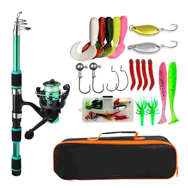 Telescopic Fishing Pole Set